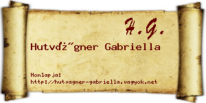 Hutvágner Gabriella névjegykártya